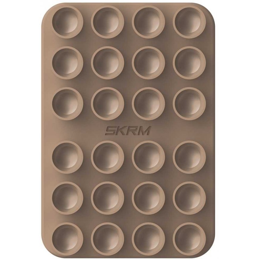 Universal suction cup Skinarma Stax MagSafe for phone champagne – 2