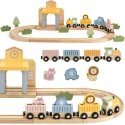 Viga Toys Viga PolarB Wooden Set Roller Coaster 30 pcs.