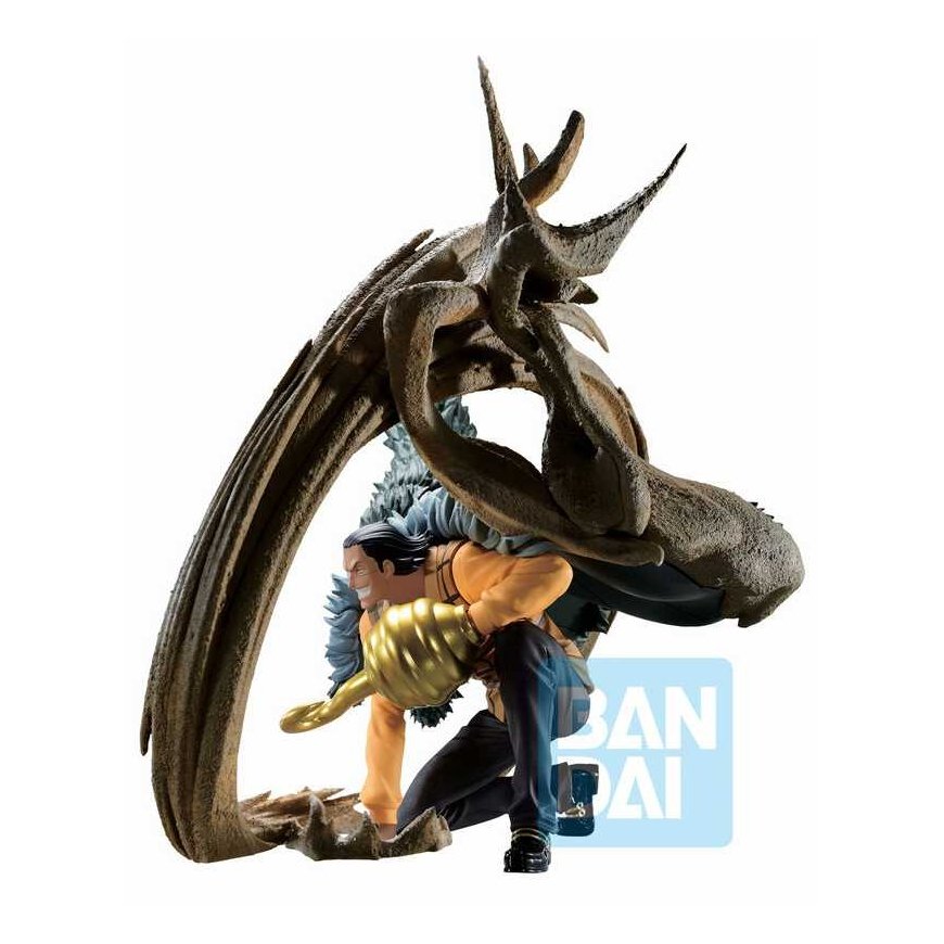 Banpresto One Piece Duel Memories -krokotiili Ichibansho -figuuri 7cm – 4