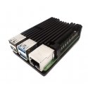justPi korpusas Raspberry Pi 4B - aliuminis - juodas - LT-4B03 justPi korpusas Raspberry Pi 4B - aliuminis - juodas - LT-4B03