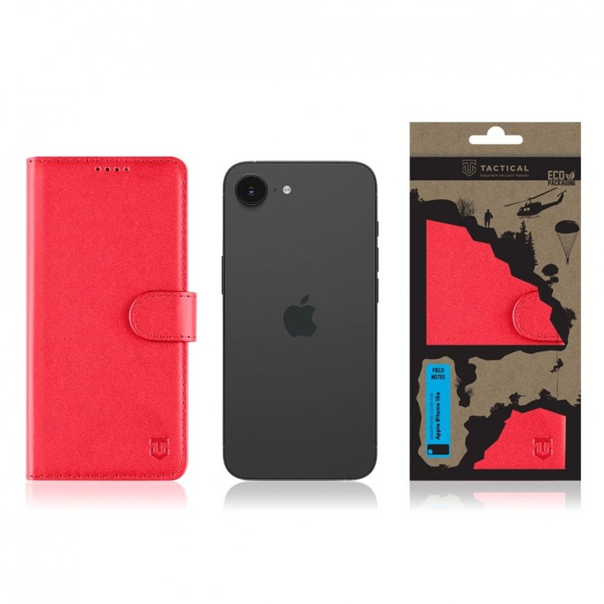 Tactical Field Notes for Apple iPhone 16e Red – 2
