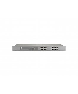LevelOne FEP-1612W120 сетевой коммутатор Fast Ethernet (10/100) Питание по Ethernet (PoE) Серый
