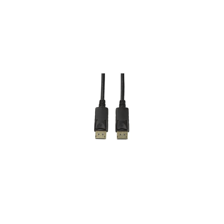 LogiLink CV0074 DisplayPort kabelis 5 m Melns – 2