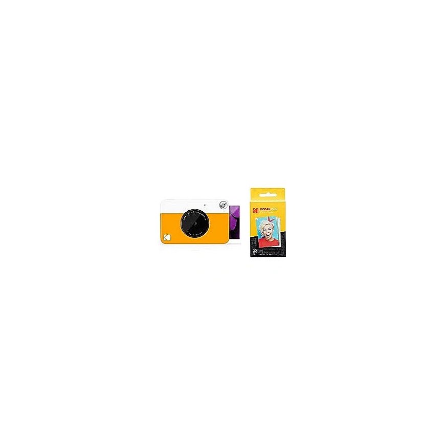 Kodak Printomatic + Opakowanie wkładów na 20 zdjęć - żółty