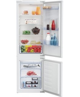 Beko BCSA285K4SN jääkaappipakastin Kiinteä 271 L E Valkoinen
