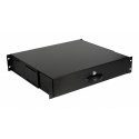 Equip Lockable Drawer 19', 2U, RAL9005 Black Equip Lockable Drawer 19', 2U, RAL9005 Black