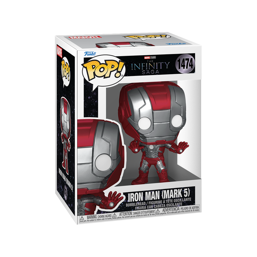 FUNKO POP! Vinyylihahmo: Marvel - Iron Man (Mark V)
