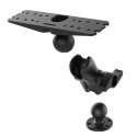 RAM Mounts Large Marine Electronics Mount RAM Mounts Large Marine Electronics Mount