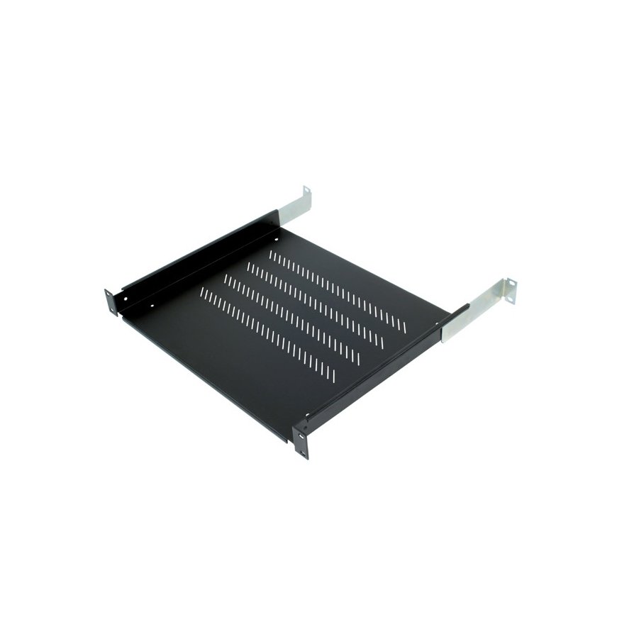 Triton 19" shelf 1U 350mm plastic black