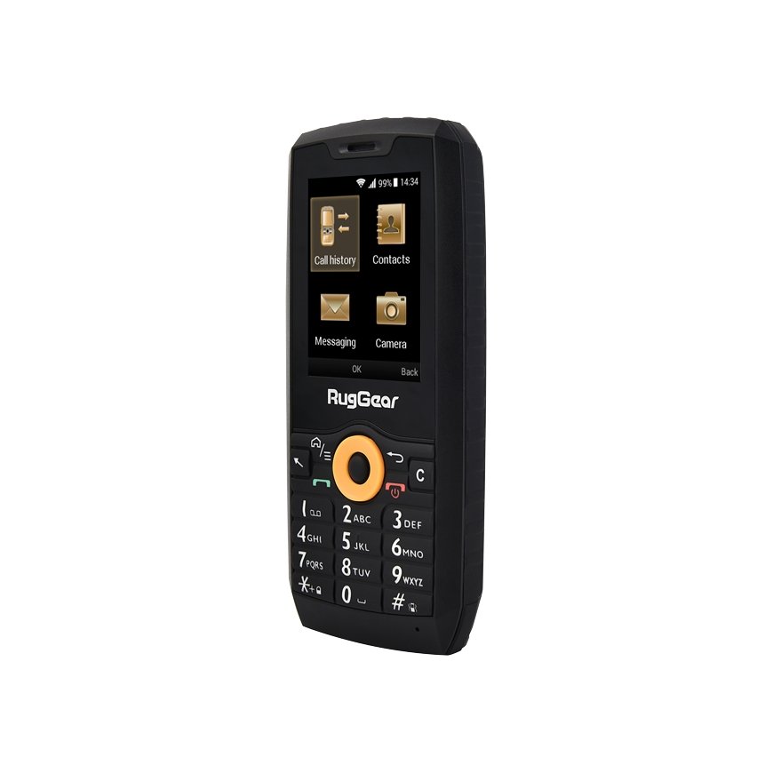RugGear RG150 137 g musta, Oranssi – 2