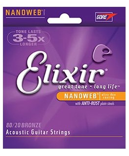 Elixir Strings 11027 muzikos instrumentų styga Akustinė 6 vnt Plienas Gitara