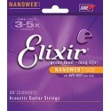 Elixir Strings 11027 musiikkisoittimen kieli Akustinen 6 kpl Terästä Kitara Elixir Strings 11027 musiikkisoittimen kieli Akustinen 6 kpl Terästä Kitara