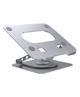UNITEK OT180SL01 klēpjdatoru statīvs Portatīvā datora statne Alumīnijs 40,6 cm (16")