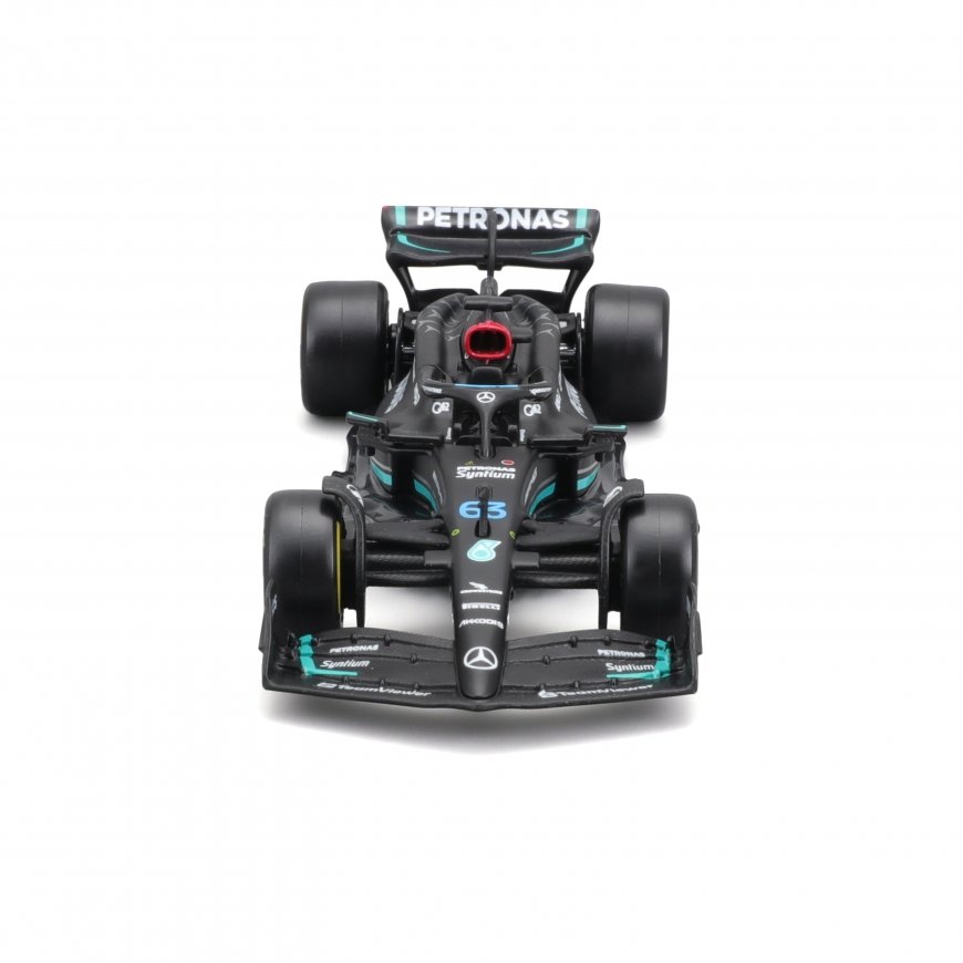BBURAGO Mercedes AMG F1 63 (Russel) Sporta mašīnas modelis Iepriekš samontēts 1:43 – 3