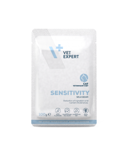 VET EXPERT Veterinary Diet Sensitivity Cat - šlapias kačių maistas - 100 g