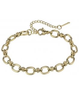 Marc Malone Kullattu ketjurannekoru Elisa Gold Bracelet MCB24012G