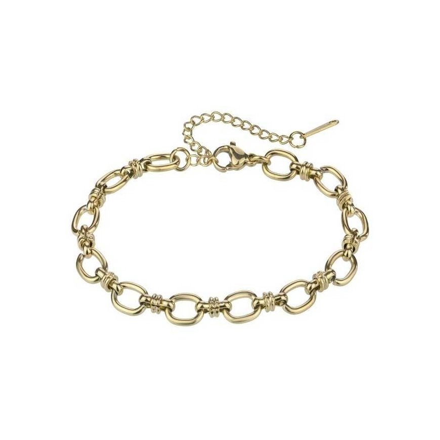 Marc Malone Gold-plated chain bracelet Elisa Gold Bracelet MCB24012G