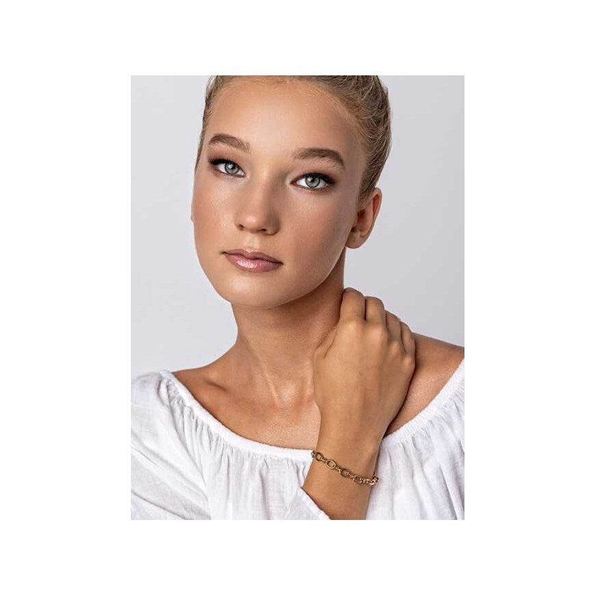 Marc Malone Auksuota grandininė apyrankė Elisa Gold Bracelet MCB24012G – 4
