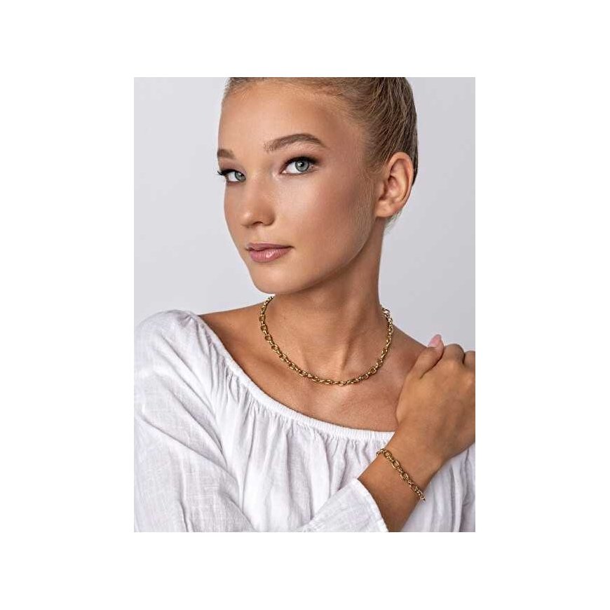 Marc Malone Gold-plated chain bracelet Elisa Gold Bracelet MCB24012G – 5