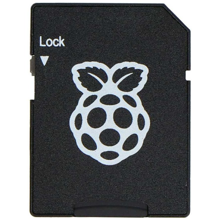 Raspberry Micro SD memory card 32 GB 100 MB/s Class A2 with Raspberry Pi OS - with adapter and case – 2