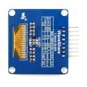 OLED ekranas mėlynas, 1.3” (A), 128x64px SPI/I2C, kampinės jungtys, Waveshare 10444 OLED ekranas mėlynas, 1.3” (A), 128x64px SPI/I2C, kampinės jungtys, Waveshare 10444