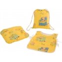 Preschooler set bag / apron / pillow Susa I005-05PB PATIO