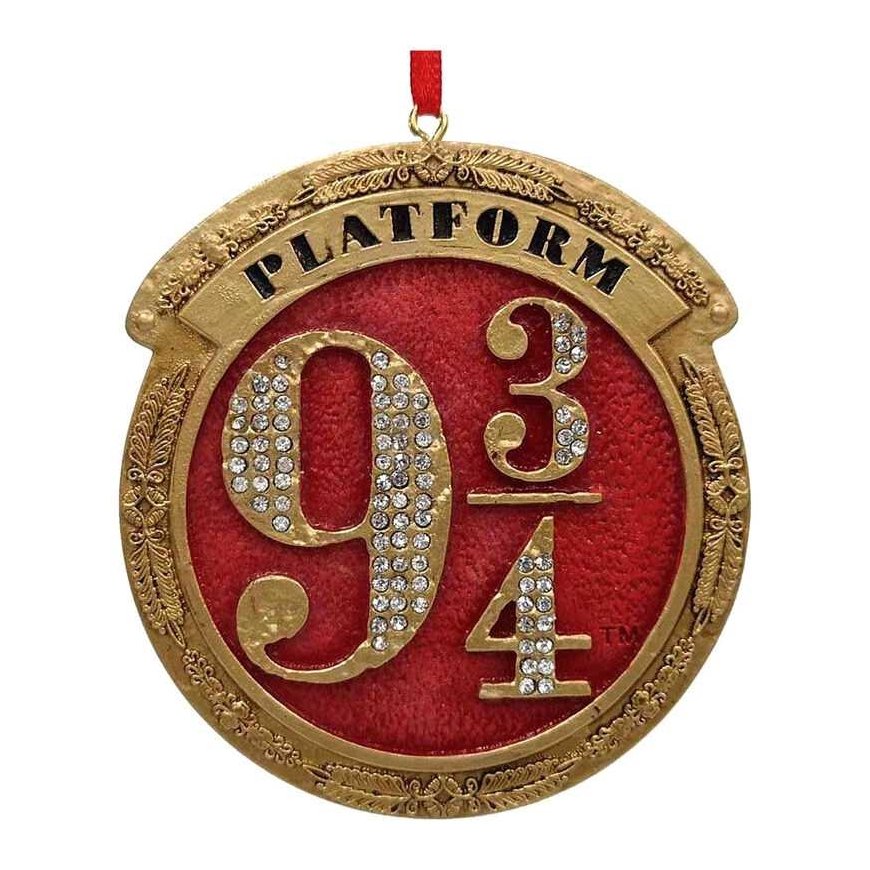 Nemesis Now Harry Potter Platform 9 3/4 hanging ornament