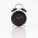 KOOPMAN CLASSIC Klasikinio stiliaus žadintuvas su auksiniais antgaliais, metalinis, Ø 12 cm KOOPMAN CLASSIC Klasikinio stiliaus žadintuvas su auksiniais antgaliais, metalinis, Ø 12 cm