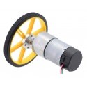 19:1 metal motor 12V 37Dx68Lmm with 64 CPR encoder, Pololu 4751 19:1 metal motor 12V 37Dx68Lmm with 64 CPR encoder, Pololu 4751