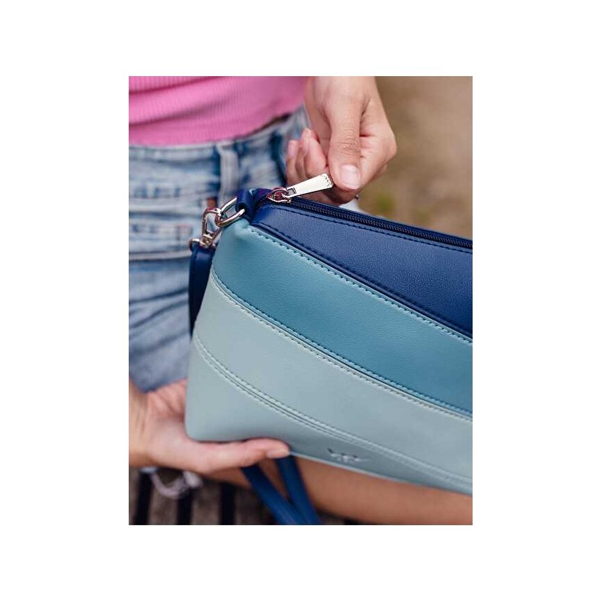 Vuch Women's Handbag Coalie Striped Blue – 2
