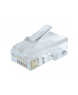 Gembird LC-8P8C-002/50 wire connector RJ-45 Transparent