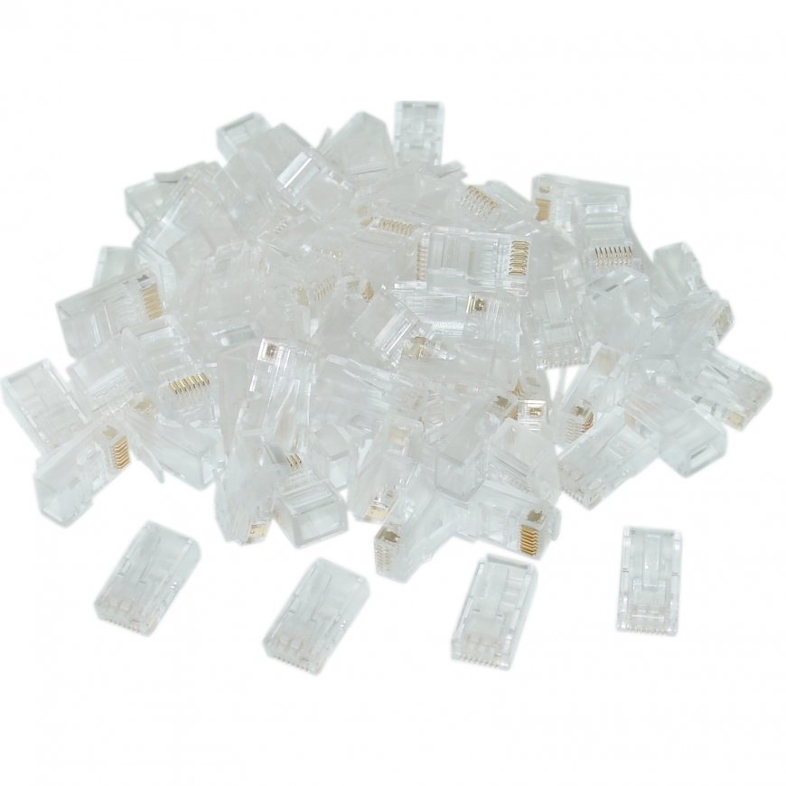 Gembird LC-8P8C-002/50 laido jungtis RJ-45 Permatomas – 2