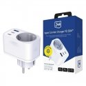 Adapter sieciowy 3MK Hyper Comfort Charger 30W 1xUSB-A 2x