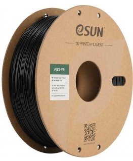 eSUN ABS-FR 1.75mm 1kg - Juodas