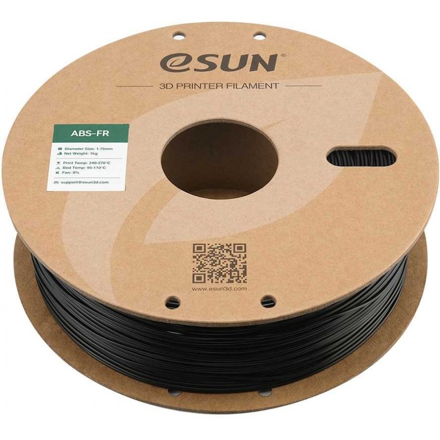 eSUN ABS-FR 1,75 mm 1 kg - Musta – 2