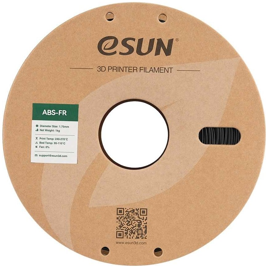 eSUN ABS-FR 1.75mm 1kg - Black – 4