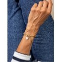 Marc Malone Gold-plated bracelet with pearl Hattie Gold Bracelet MCB24016G Marc Malone Gold-plated bracelet with pearl Hattie Gold Bracelet MCB24016G