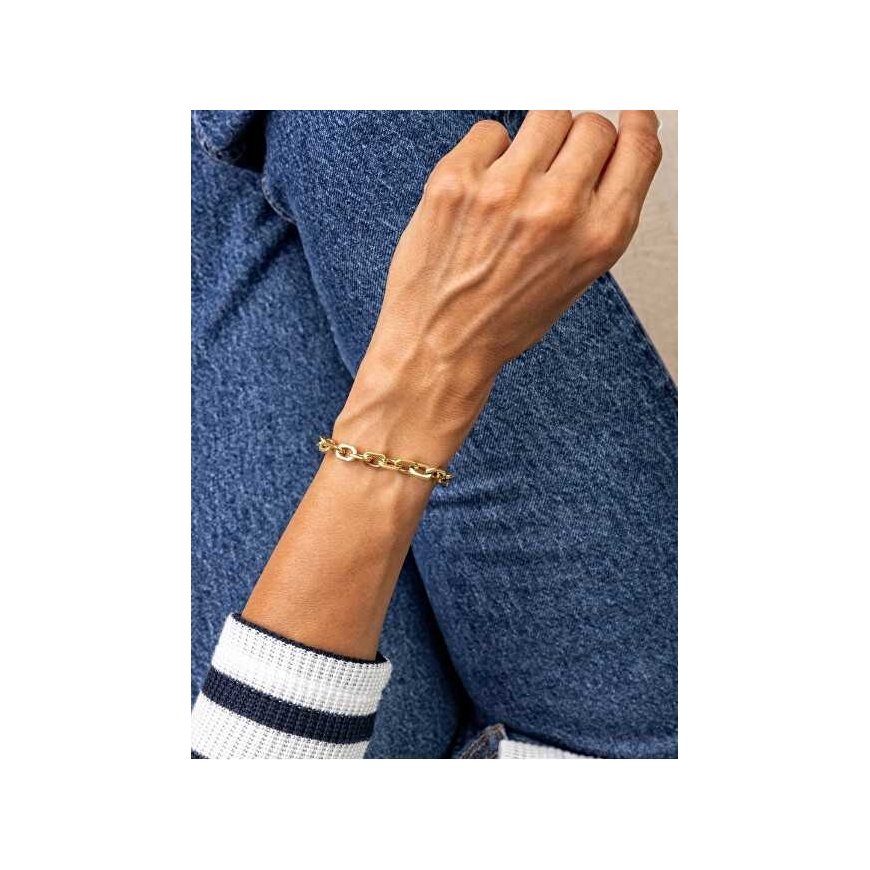 Marc Malone Paauksuota apyrankė su perlu Hattie Gold Bracelet MCB24016G – 4