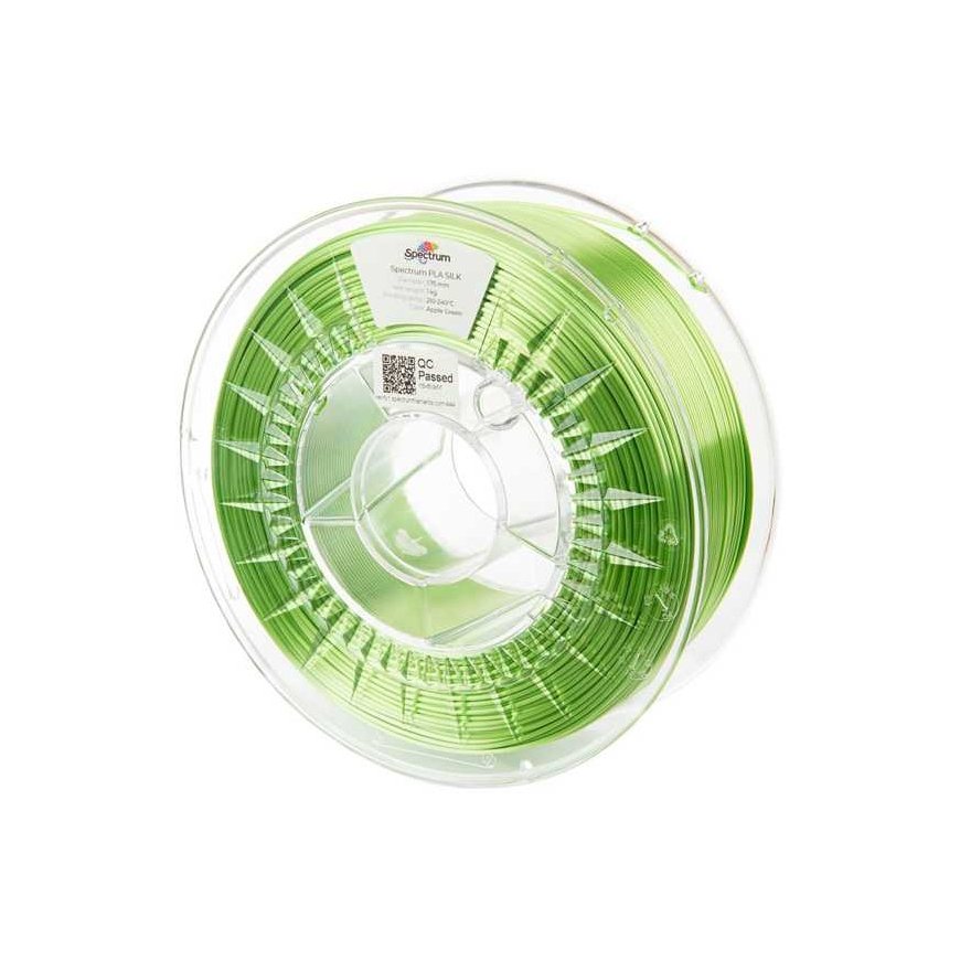 Spectrum Filament Spectrum Apple Green PLA SILK 1.75 mm 1kg