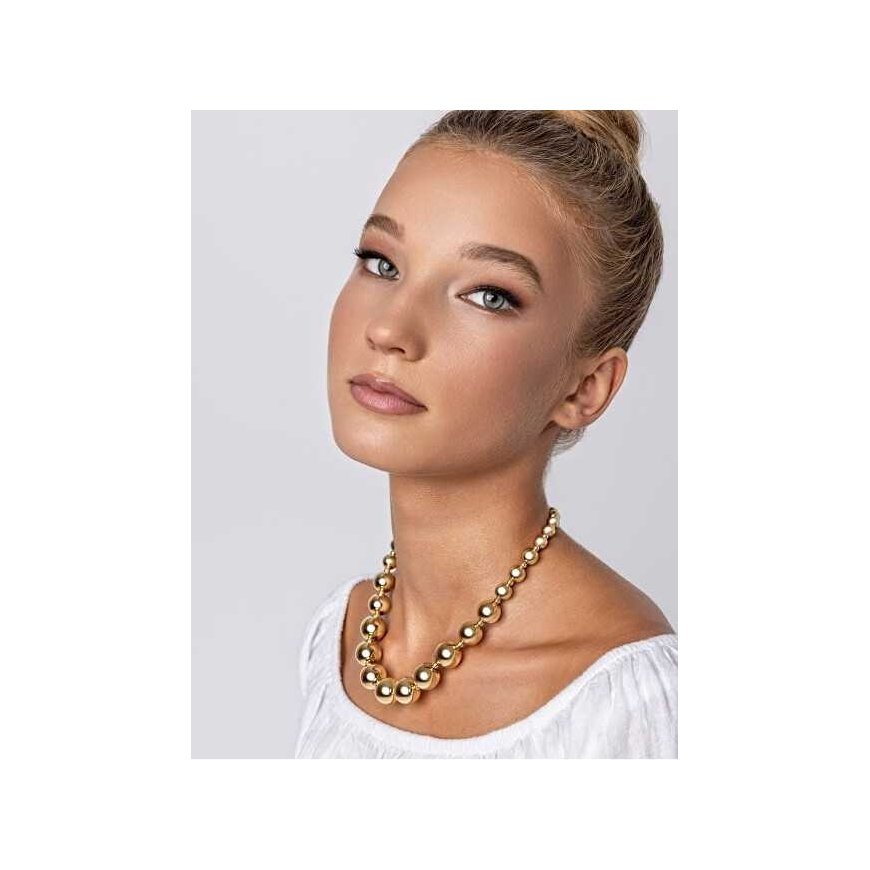 Marc Malone Aylin Gold Necklace MCN24006G – 2