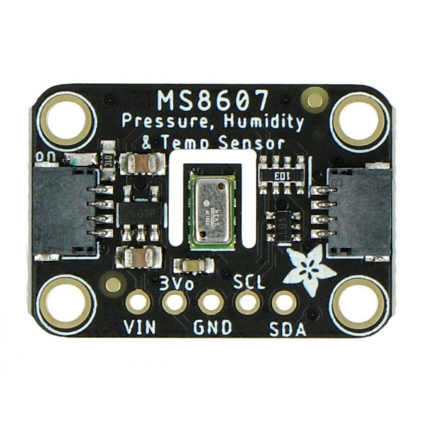 MS8607, pressure, humidity, temperature PHT sensor, I2C, STEMMA QT / Qwiic, Adafruit 4716 – 2