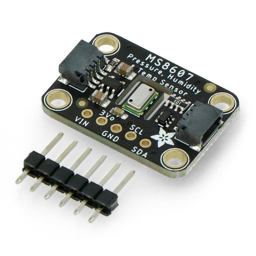 MS8607, pressure, humidity, temperature PHT sensor, I2C, STEMMA QT / Qwiic, Adafruit 4716 – 4