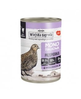 WIEJSKA ZAGRODA Vištienos monoproteininė filė – šlapias maistas katėms – 85g