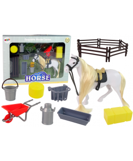 Leluhevonen lisävarusteilla Lean Toys