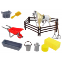 Leluhevonen lisävarusteilla Lean Toys Leluhevonen lisävarusteilla Lean Toys