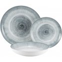 Dinner set for 6 people Aqua 18 pieces AMBITION
