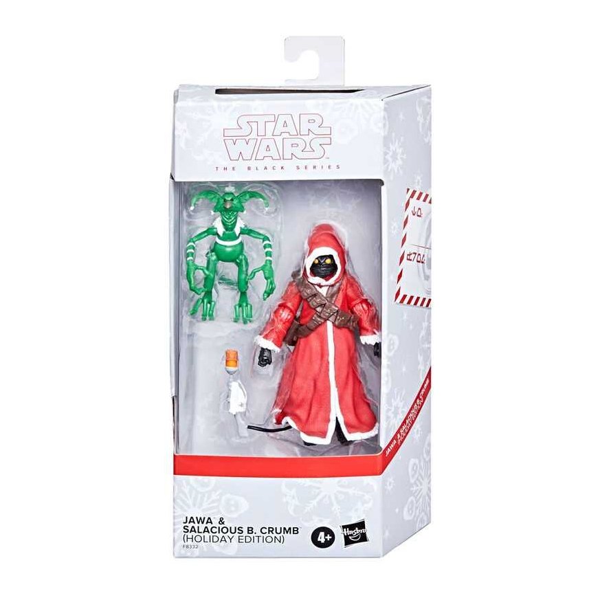 Hasbro Star Wars Jawa & Salacious B. Crumb Holiday Edition figures 15-10cm
