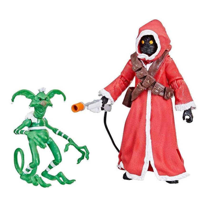 Hasbro Star Wars Jawa & Salacious B. Crumb Holiday Edition figures 15-10cm – 5