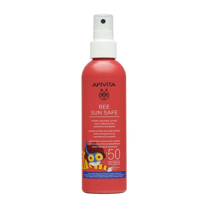 Apivita BEE SUN SAFE Hydra -aurinkovoste lapsille SPF 50 200 ml
