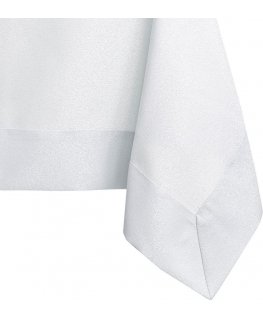 AmeliaHome Tablecloth WHITE 130X130